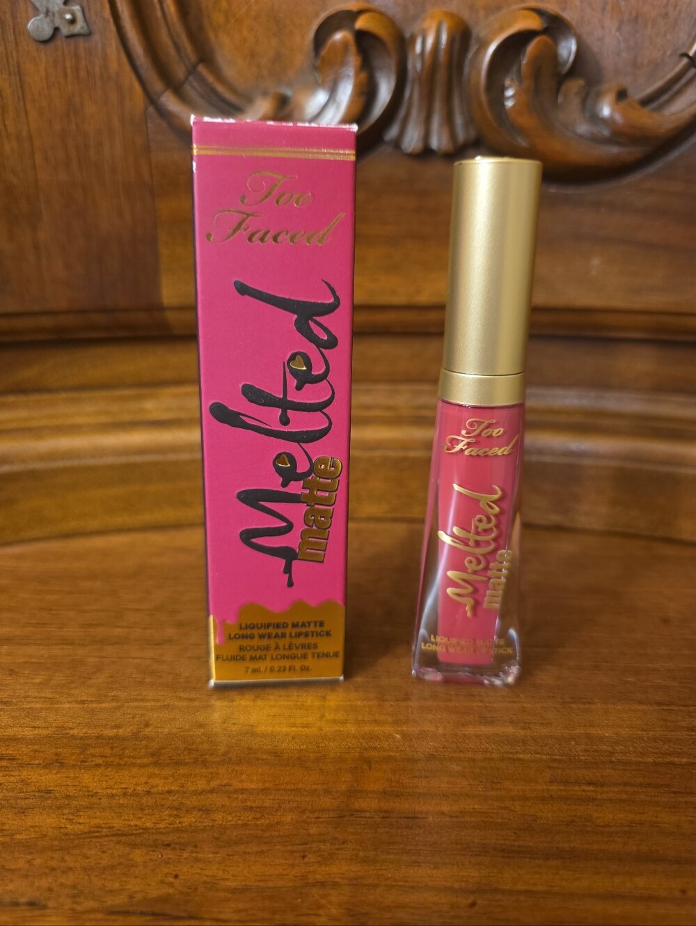 Too Faced Melted Liquified Matte Long Wear Lipstick, Stay The Night, .23oz--NIB